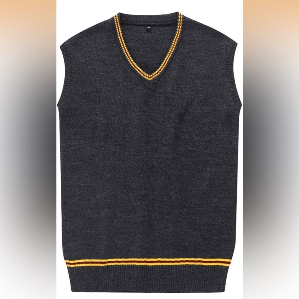 Unisex XL Sweater Cardigan Vest‎ Waistcoat